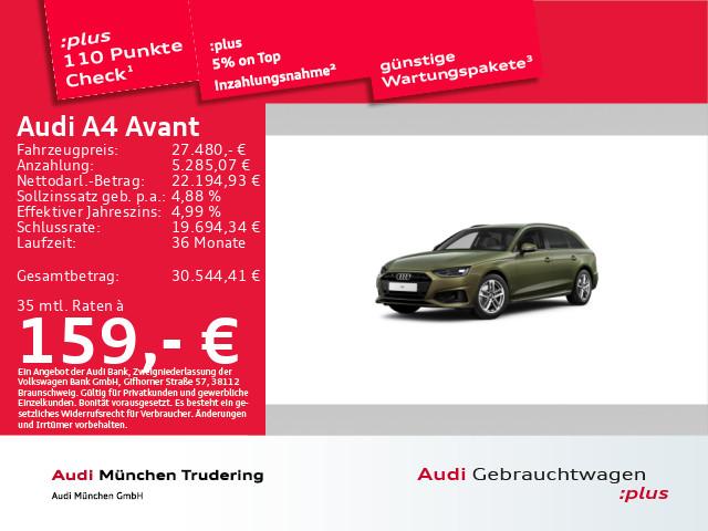 Audi A4 Avant 30 TDI S tronic advanced AHK/Virtual+/N
