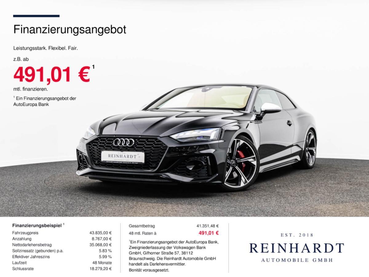 Audi RS5 COUPE BLACK 20Z./LASER/ACC/HuD/360°/280KMH