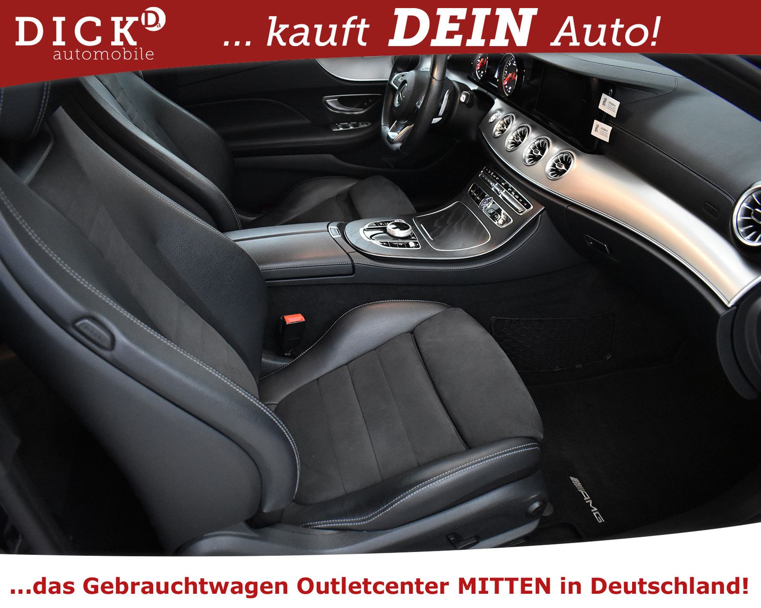 MERCEDES-BENZ E 220d Coupe 2X AMG Line NIGHT+LED+SHZ+KAMER+19" - Image 12