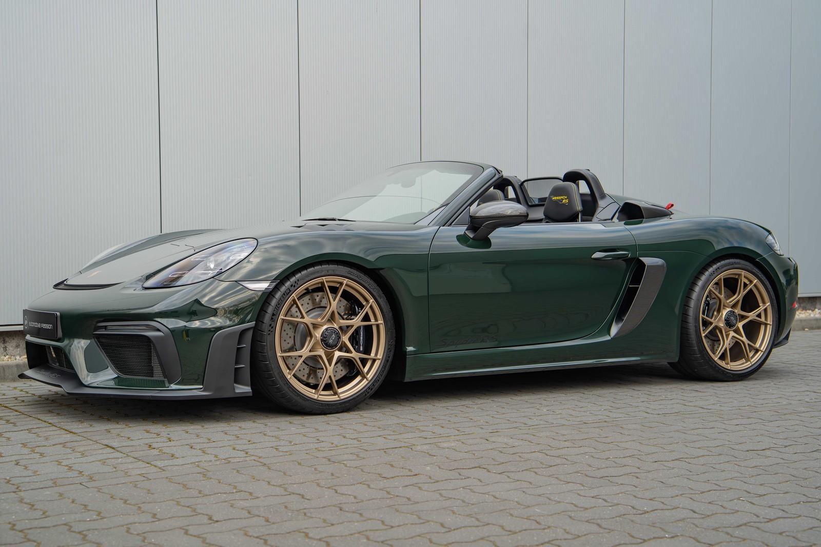 Porsche Boxster 718 Spyder RS *Weissach*PDLS*LIFT*LED*STOCK*