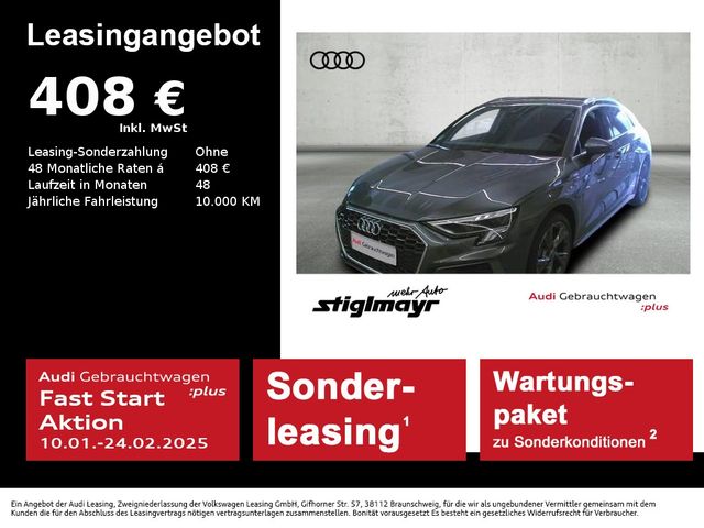 Audi A3 Sportback S-line 40 TFSIe ACC+AHK+LED+NAVI+VC