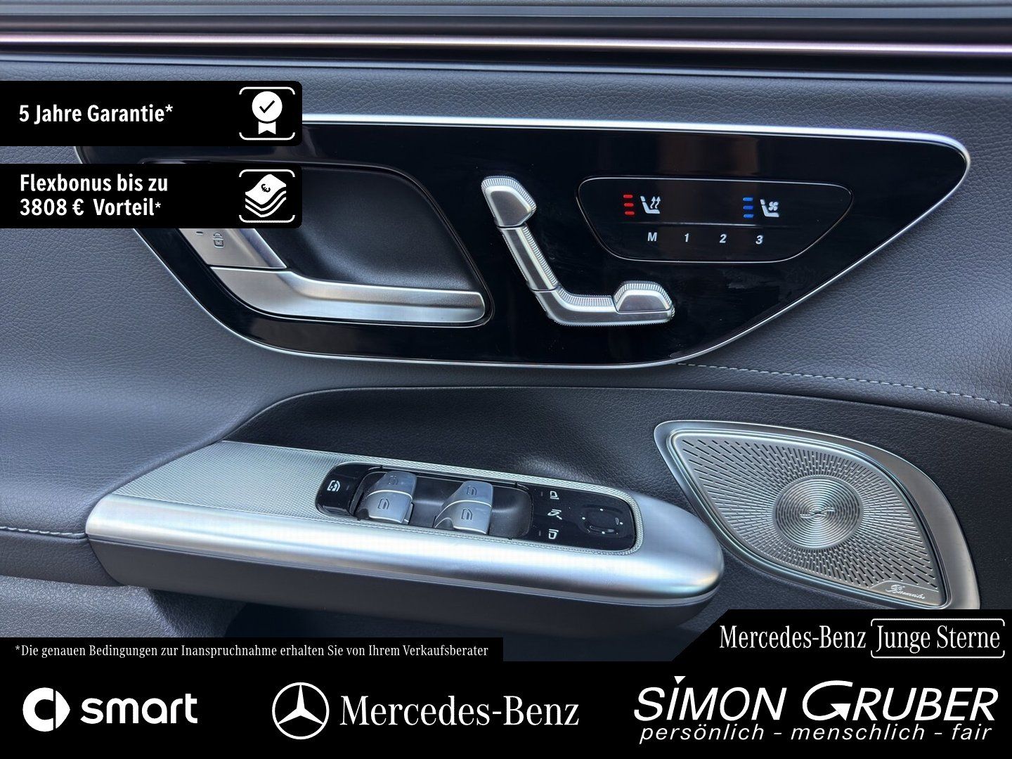 Fahrzeugabbildung Mercedes-Benz EQE 500 4M AMG Premium+ Nappa Hyper Pano Md 2025