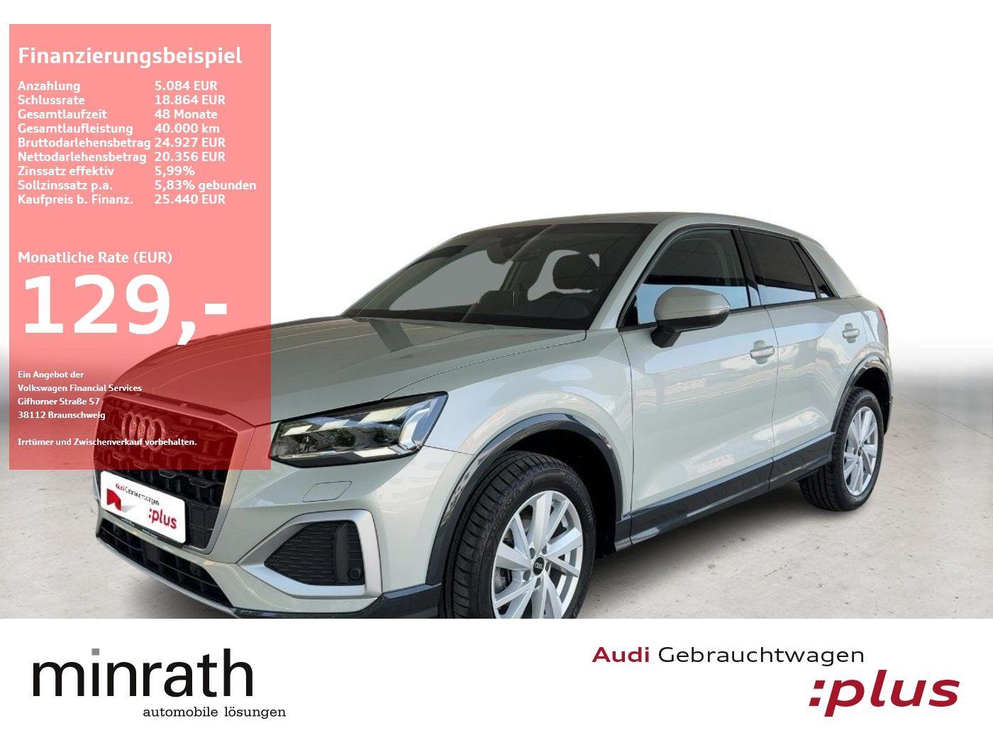 Audi Q2 35 TFSI advanced MATRIX+APP+VIRT+LED+PDC