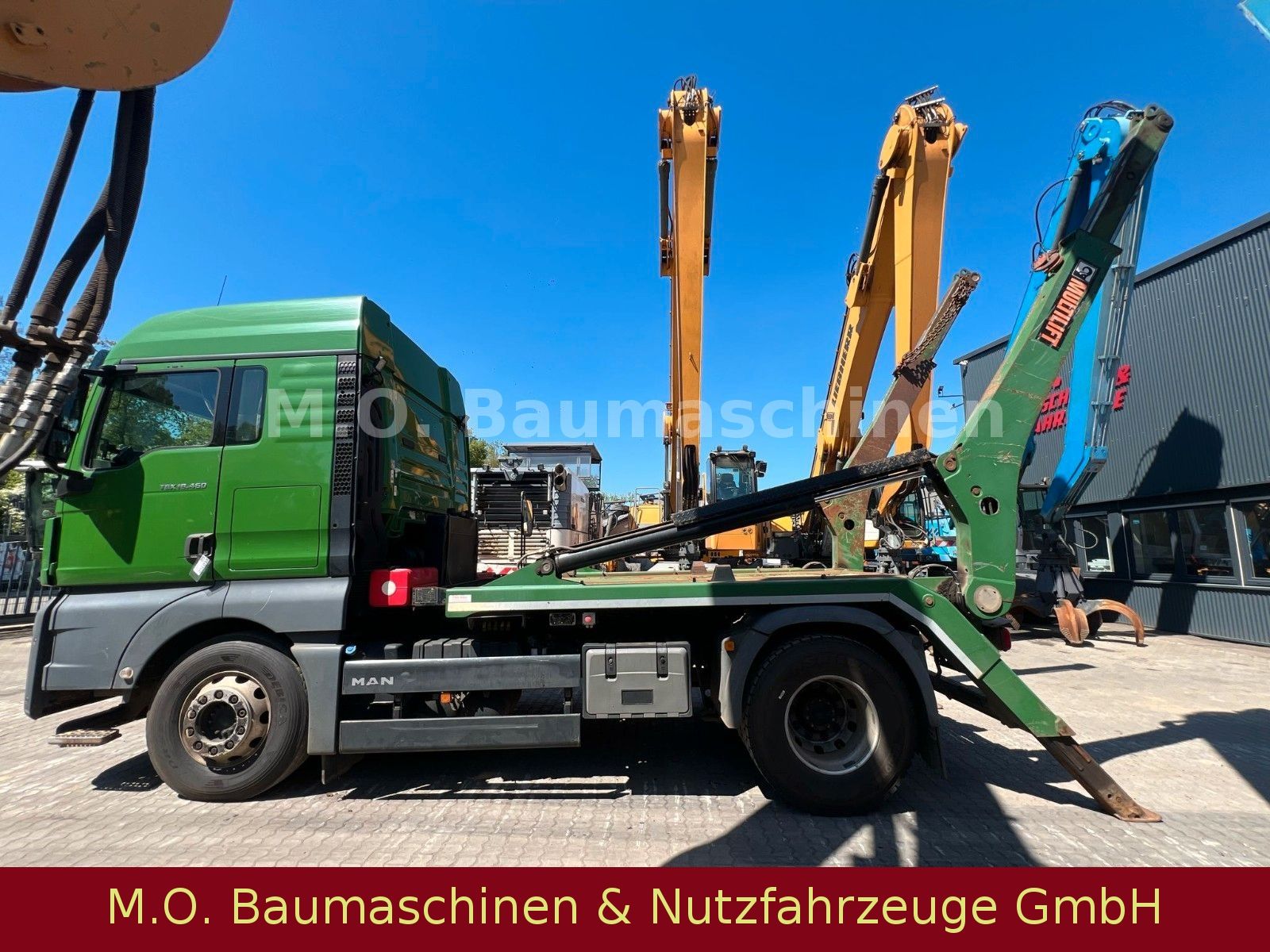 Fahrzeugabbildung MAN TGX 18.460 / 4x2 / Euro 6 / Hiab Skiploader /