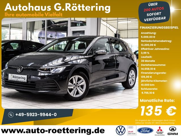 Volkswagen Golf VIII Life +Navi +SHZ +ALU +LED +PDC