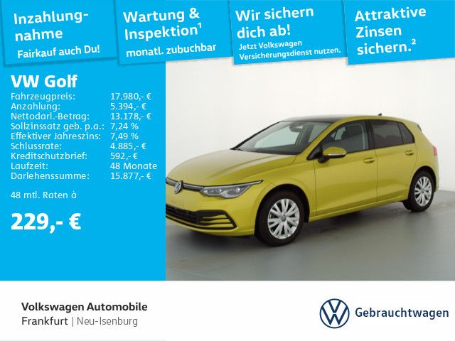 Volkswagen Golf VIII 2.0 TDI Navi Pano IQ.Light AHK PDC