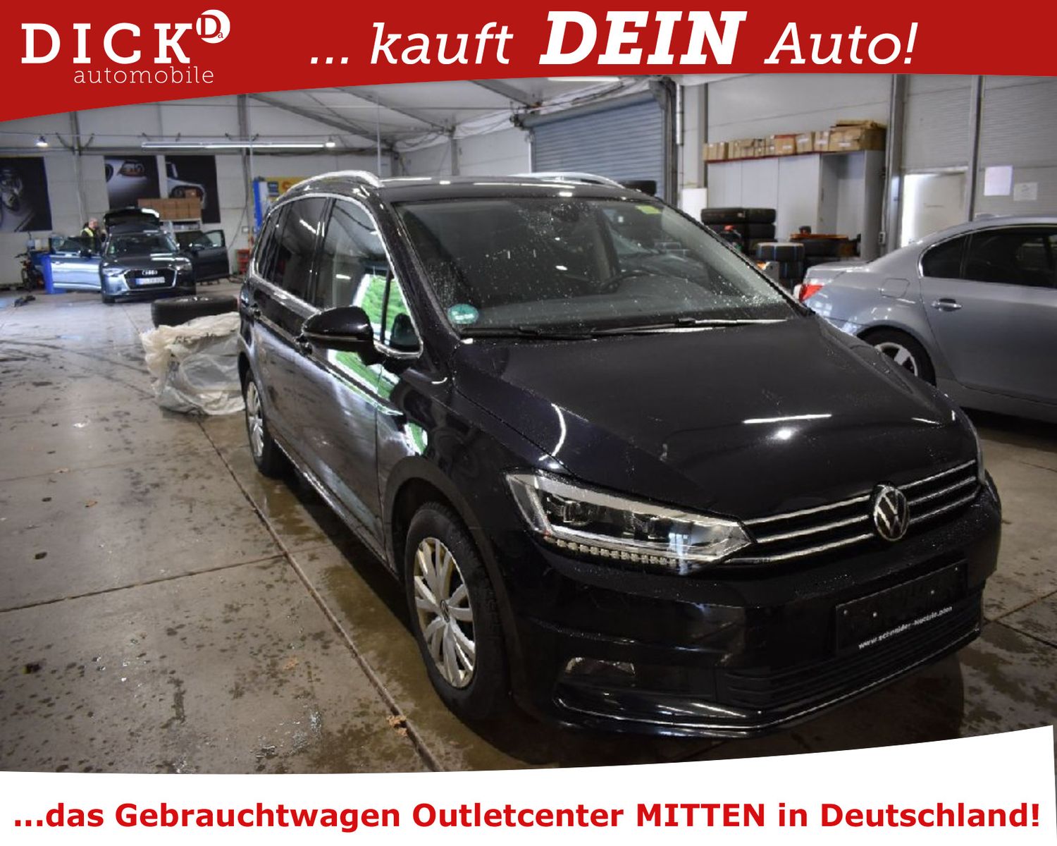 Fahrzeugabbildung Volkswagen Touran 2.0d DSG LED/NAVI/VIRTU/ACC/SHZ/AHK/8Fa