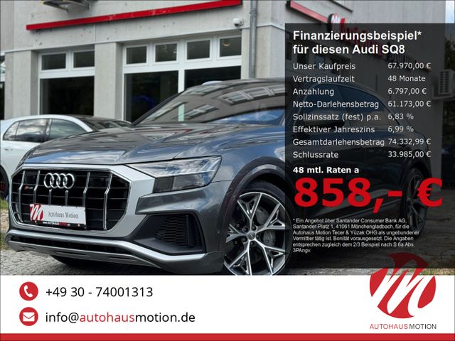 AUDI SQ8 4.0 TDI quattro Matrix Raute Massage Night V