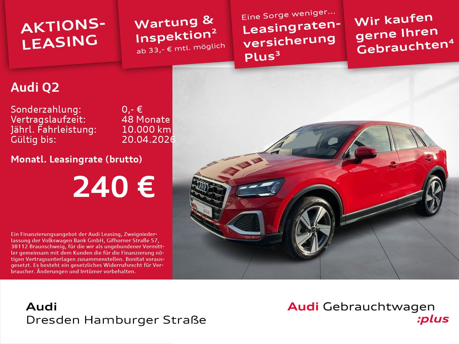 Audi Q2 35 TDI Advanced Matrix Navi AHZV S tronic