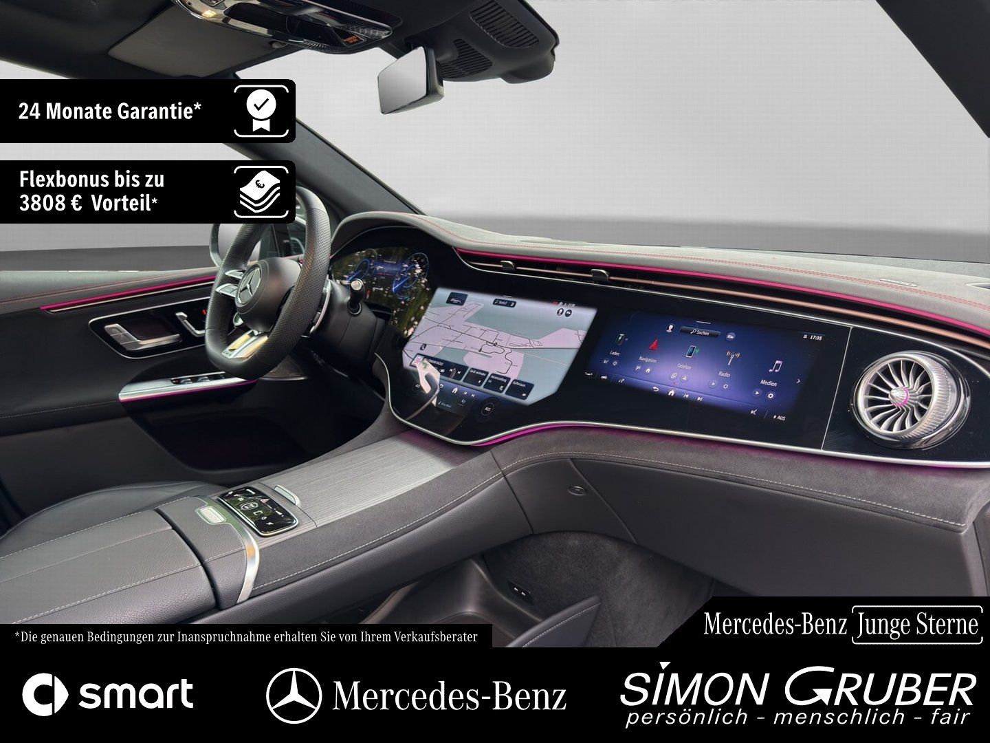 Fahrzeugabbildung Mercedes-Benz EQE 53 4M+ SUV AMG Dynamic+ ActiveRide DriversP