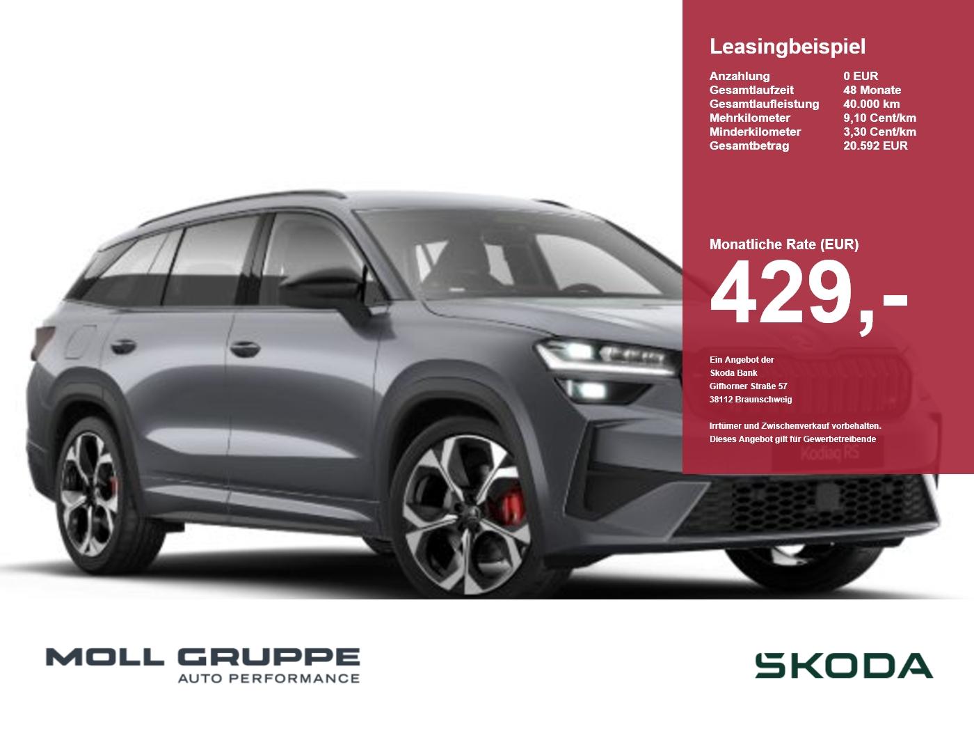 Skoda Kodiaq 2.0 TSI 4x4 W RS 360 4xSHZ ACC AHK AUT