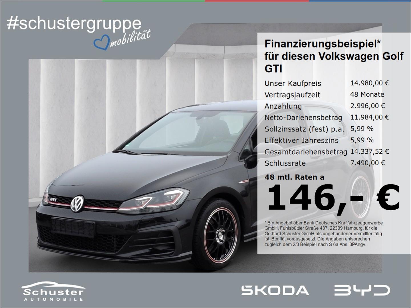 Volkswagen Golf GTI VII 2.0TSI*LED SHZ PDCv+h 2-Zon-Klima
