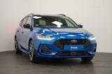 Ford Focus Turnier ST-Line X*iACC*B&O*Kamera*AHK - mit Benzin-Antrieb: Blau, Kombi