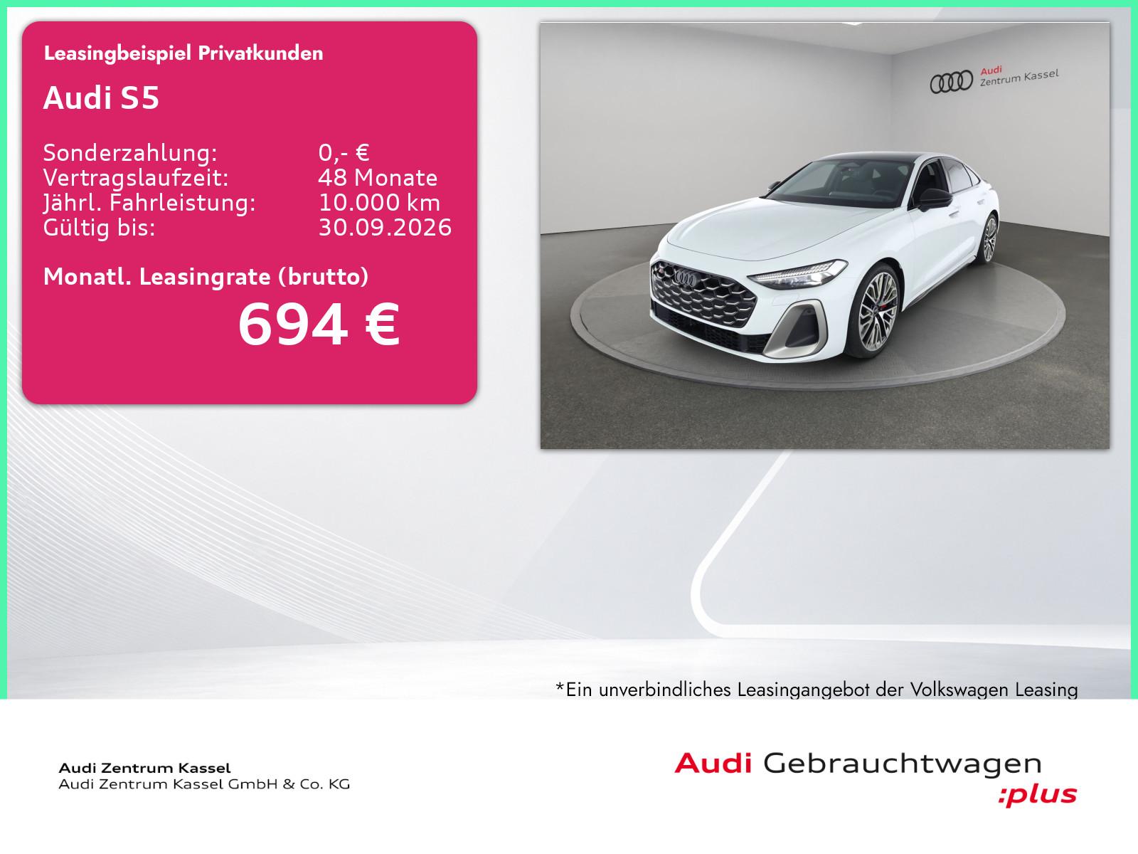 Audi S5 Lim. 3.0 TFSI qu. Matrix B&O Pano HuD 360°