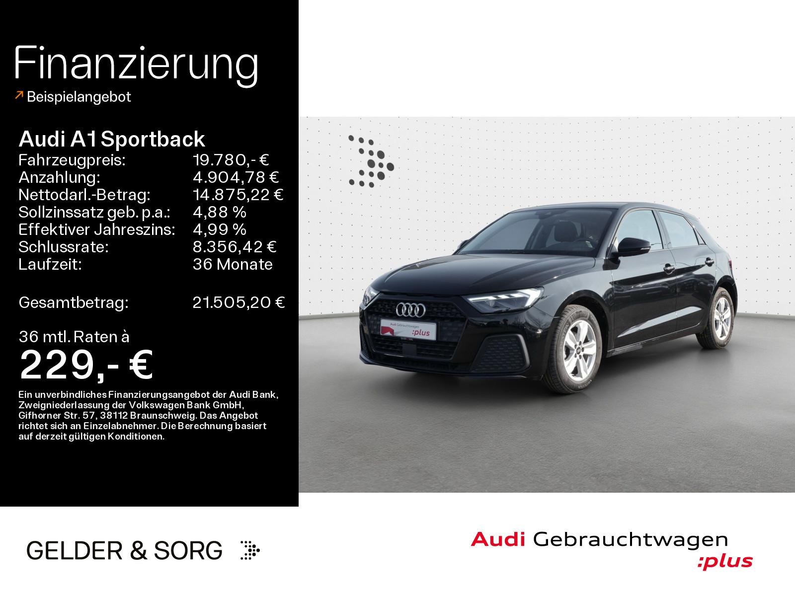 Audi A1 Sportback 25 TFSI LED*Bluetooth*EPH*Sitzh.
