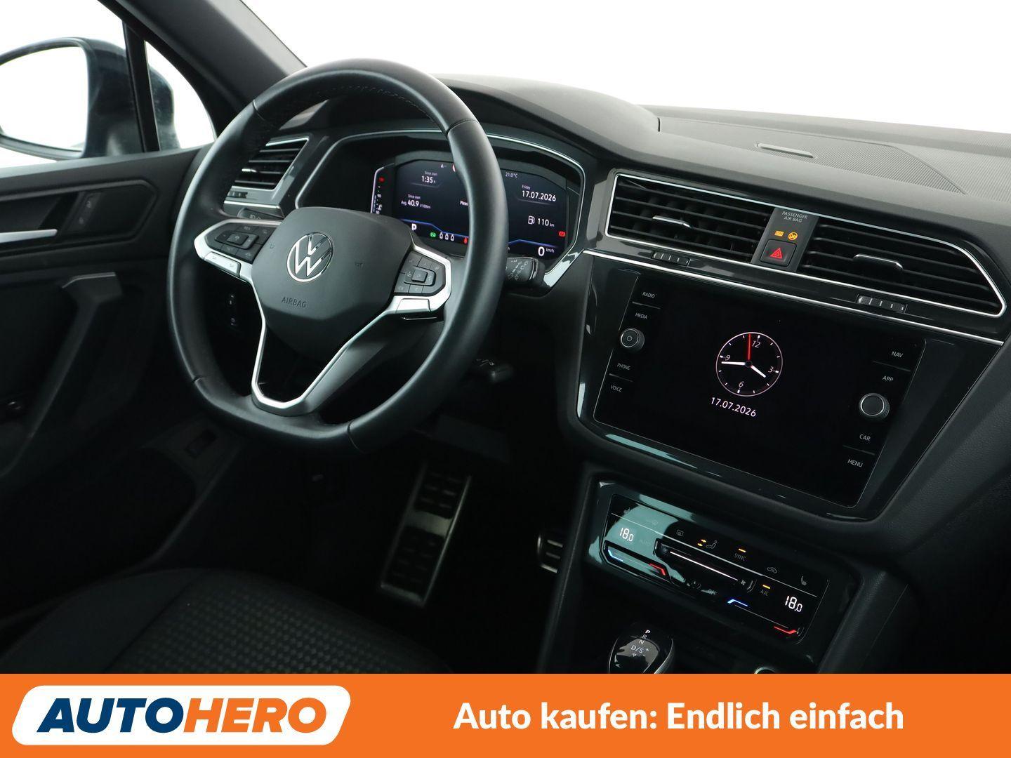Volkswagen Tiguan 1.5 TSI ACT United Aut.*NAVI*LED*ACC*SPUR, миниатюра 12