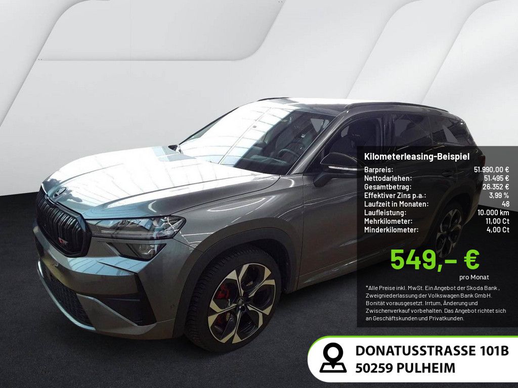 Skoda Kodiaq 2.0 TSI RS 4x4 MATRIX-LED AHK 360° PANO