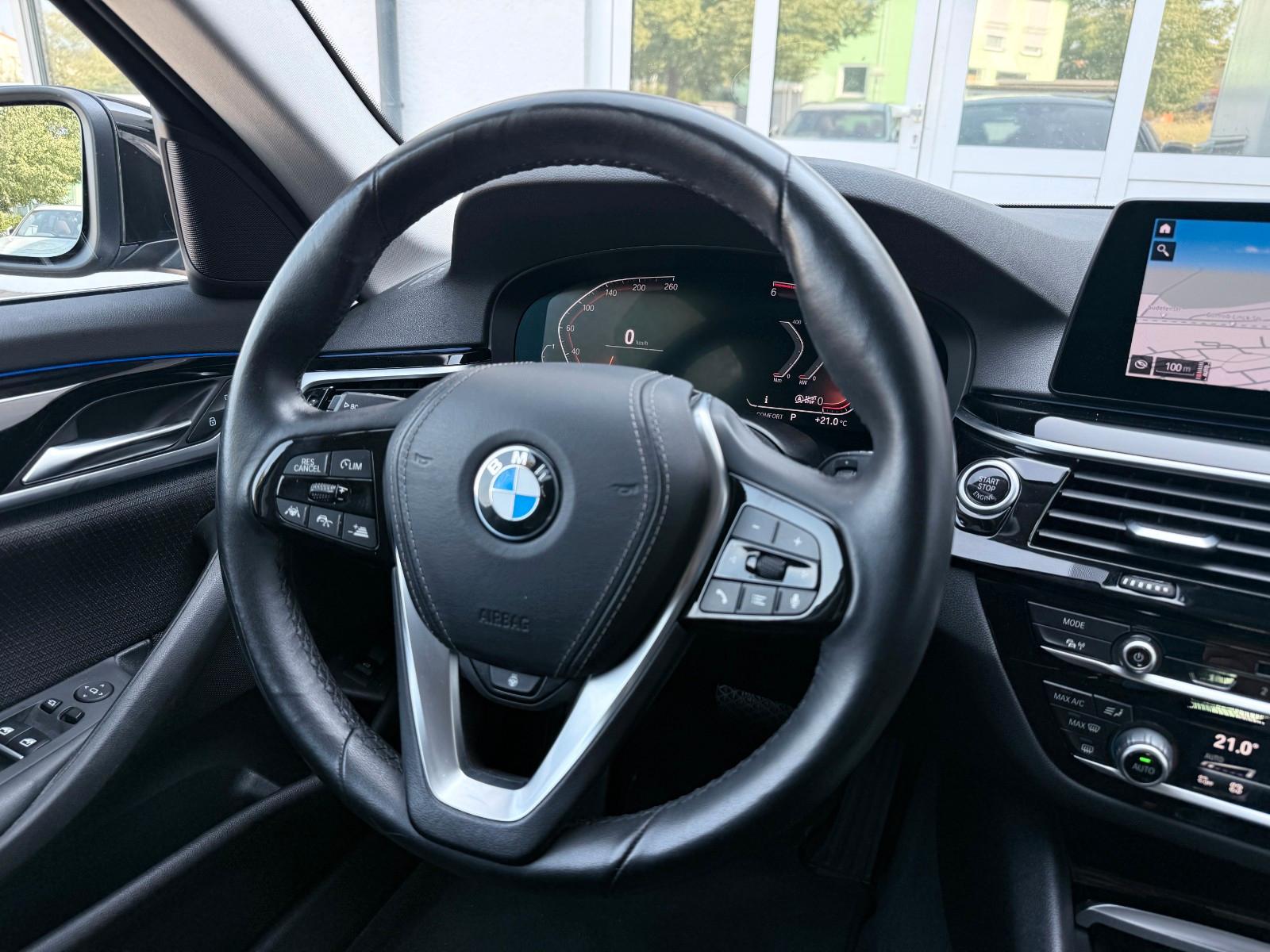 BMW 520 d Touring MH PANO ACC AHK 18" Sportline Alu, миниатюра 17