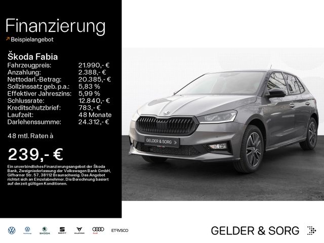 Skoda FABIA Monte Carlo 1.0 TSI LED*KLIMA*DAB*SHZ*BOLE