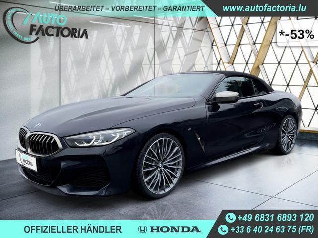 BMW M850 I CABRIO 530PS 8G 4X4 +NAVI+LASER -53%