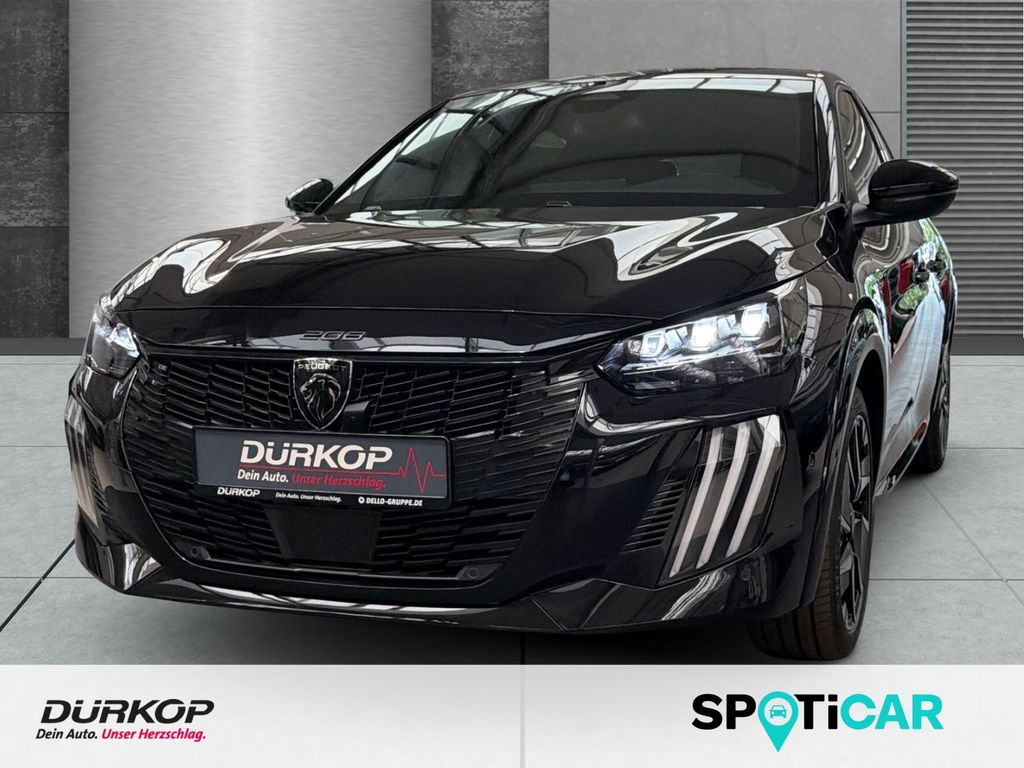 Peugeot e-208 GT 115kW 51kWh 11kW-Lader Sicht-u. Navipak