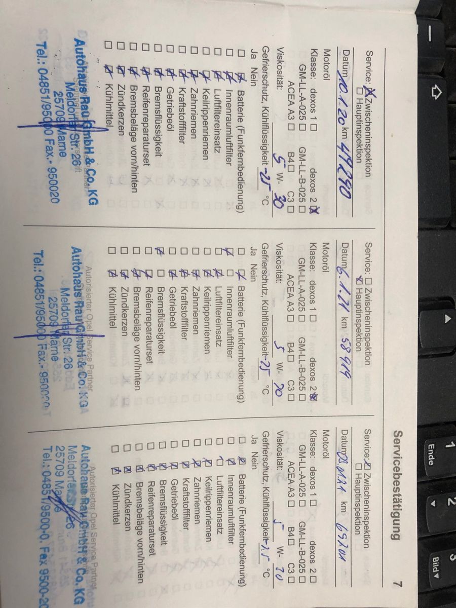 Fahrzeugabbildung Opel Adam Jam