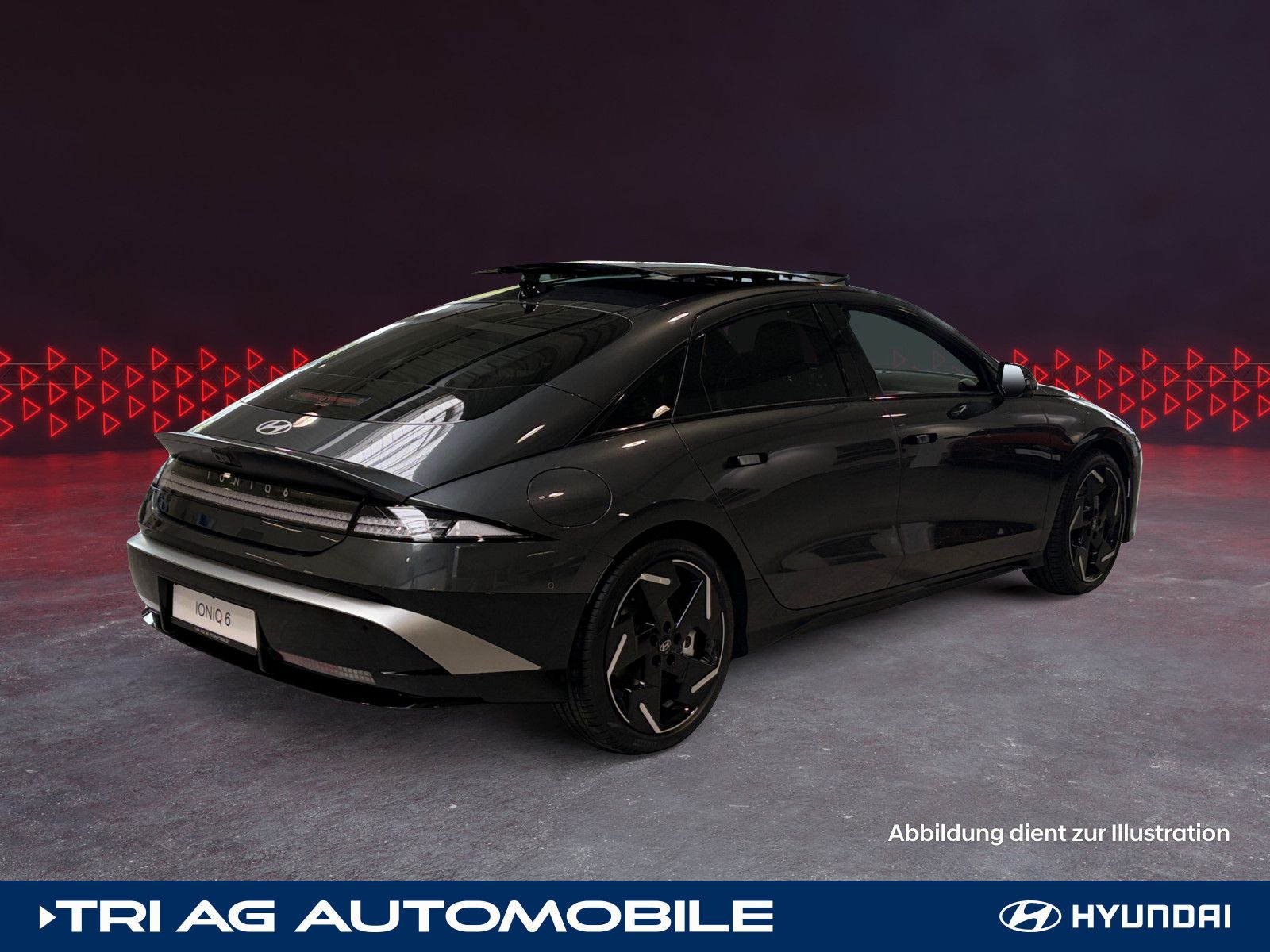 Hyundai IONIQ 6 EV FL 84 kWh (325 PS) 4WD UNIQ Glas-Schi imagem 3