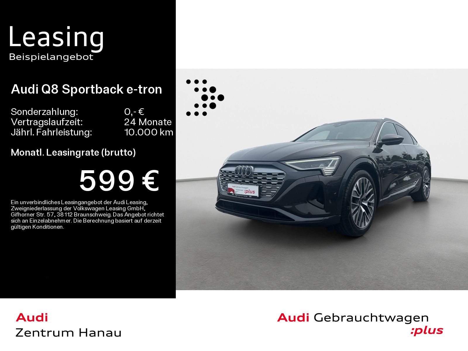 Audi Q8 e-tron Sportback 55 quattro advanced*NAVI-PLU