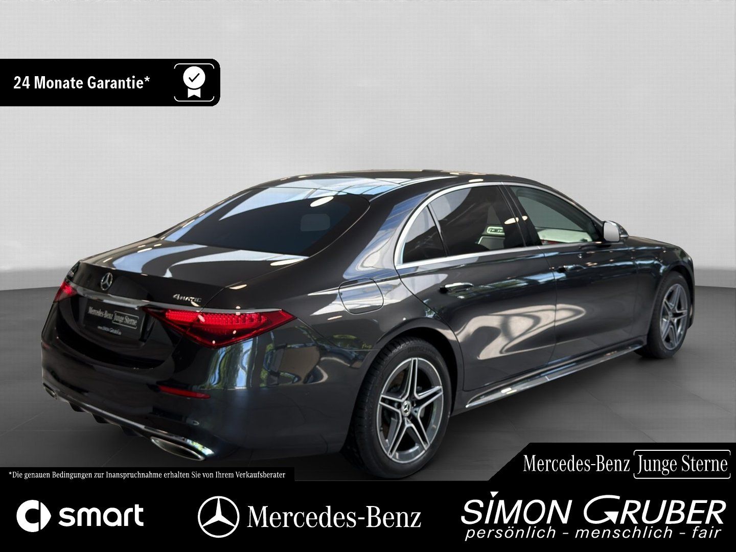 Fahrzeugabbildung Mercedes-Benz S 580 4M Lang AMG Exklusiv Chauffeur Executive