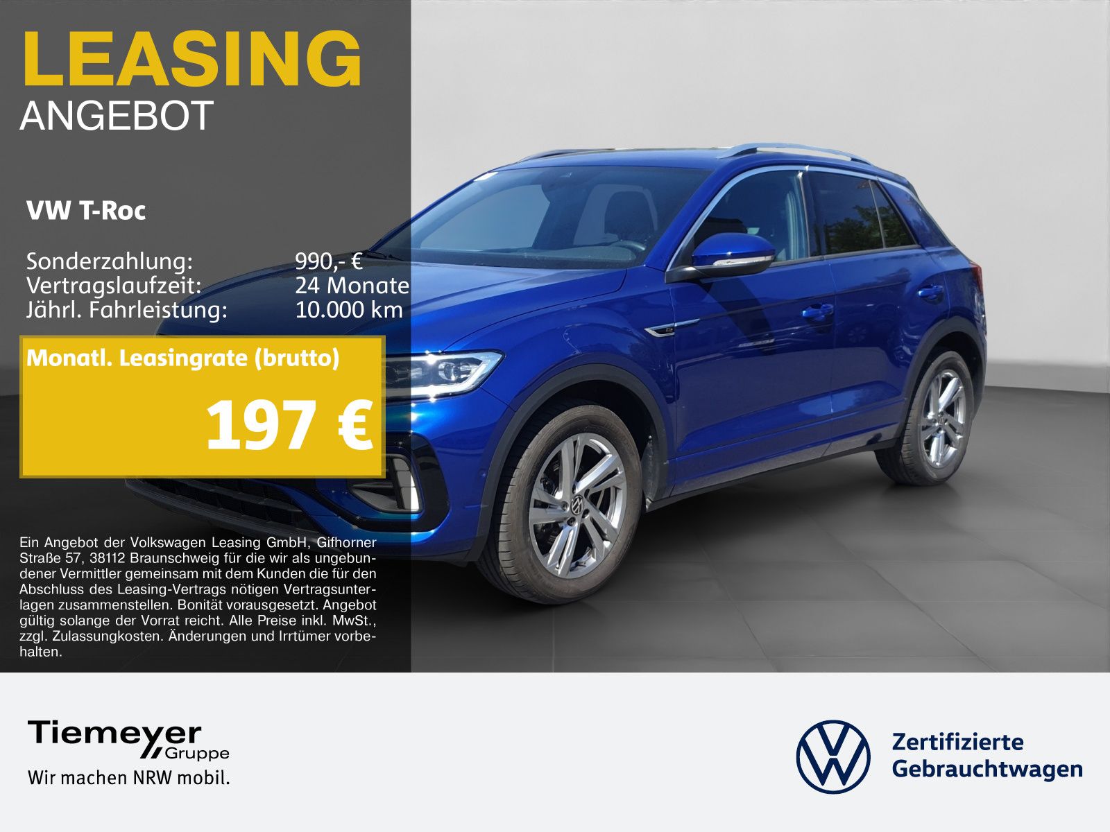 Volkswagen T-Roc 2.0 TDI R-LINE LED ST.HEIZ KAMERA AHK foto 1