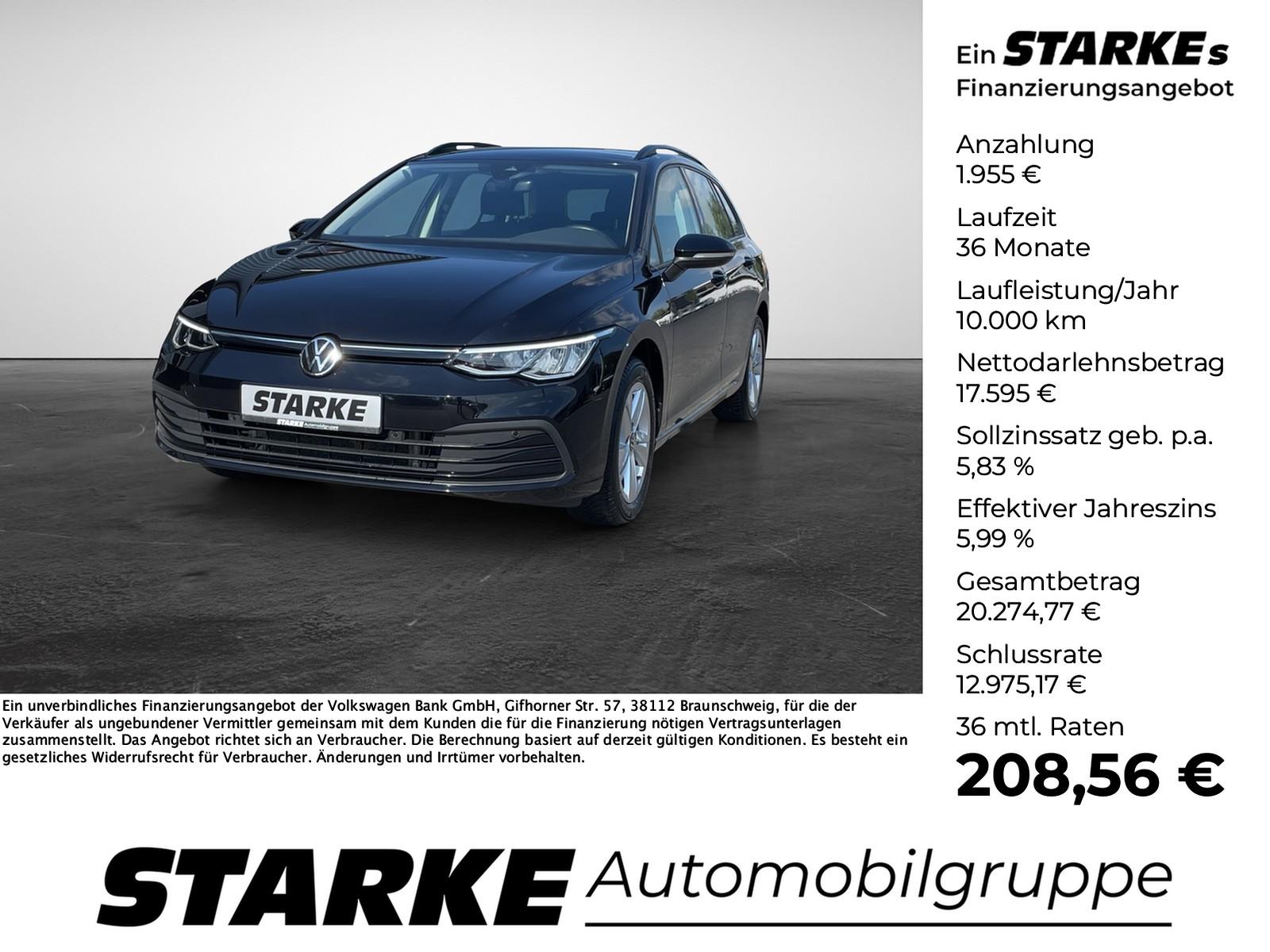 Volkswagen Golf Variant 2.0 TDI Life AHK Navi LED Kamera P, миниатюра 15