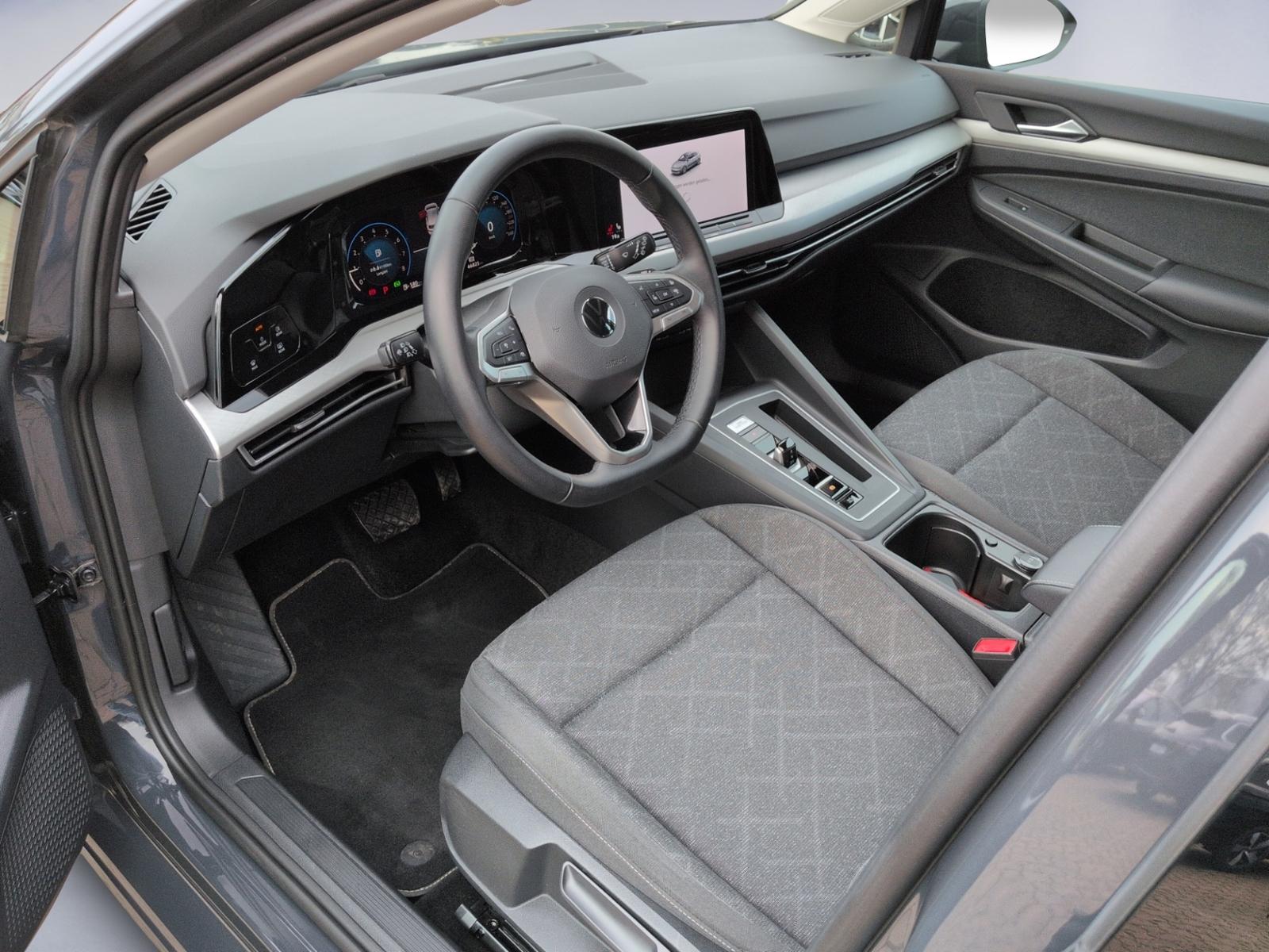 Volkswagen Golf VIII 1.0 eTSI DSG Life LED+ACC+APP+NAVI, миниатюра 10