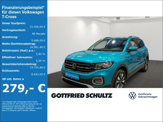 Volkswagen T-Cross MOVE TSI CONNECT NAVI SITZHZG ACC