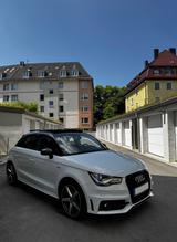 Audi A1 Sportback 1.4  Automatik mit Schiebedach - Audi A1: Weiß