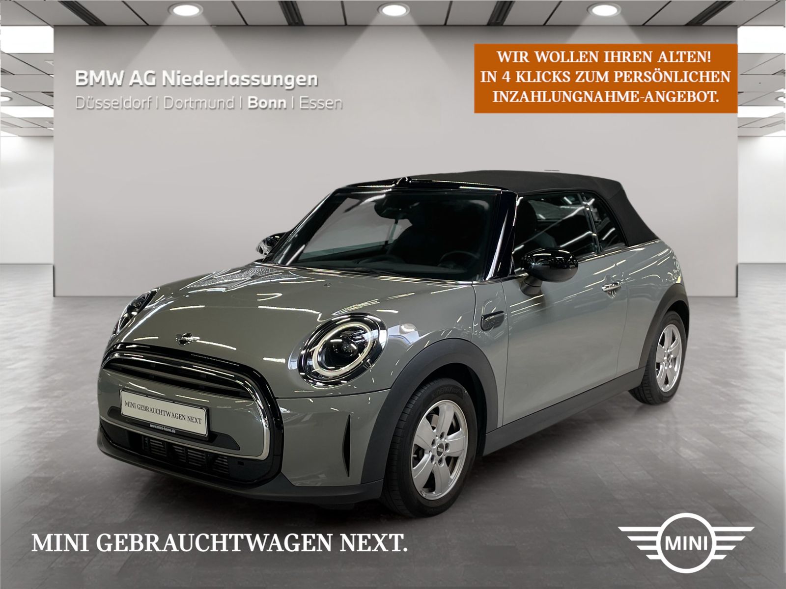MINI Cooper Cabrio PDC LED Sitzheizung