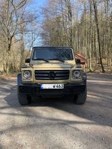 Mercedes-Benz G 500, Exkl., sand/schw., MB100, 1. Hand, Top - : Allradantrieb, Top 10