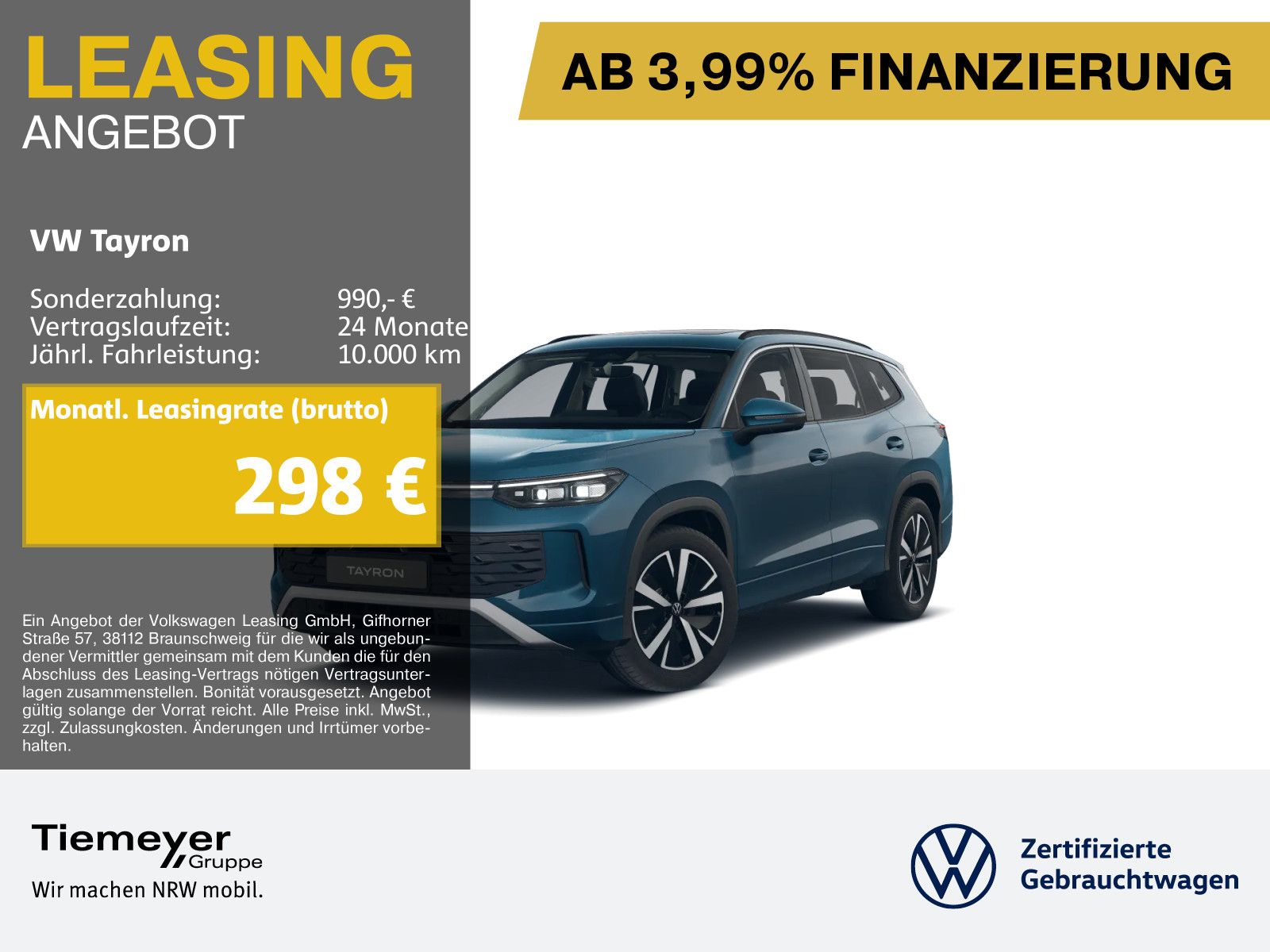 Volkswagen Tayron - Bild 1