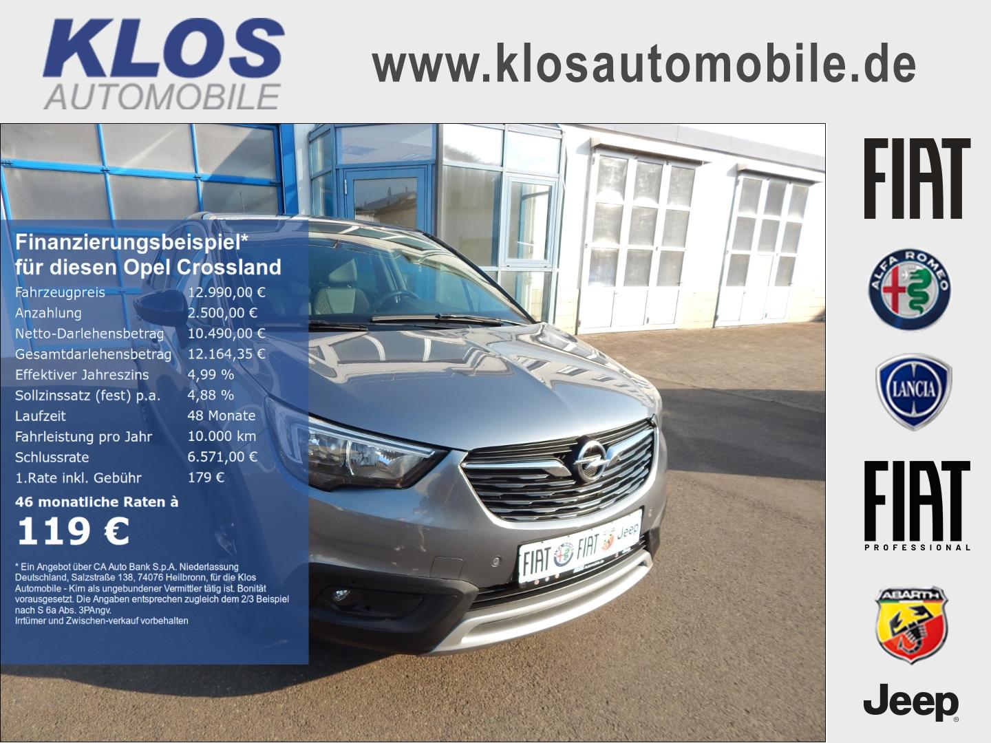 Opel Crossland X INNOVATION 1.2 TURBO NAVI KOMFORT SH