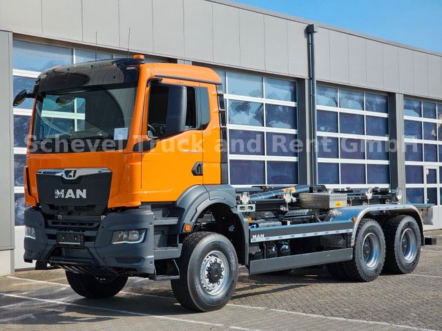 MAN TGS 33.480 Abrollkipper HYVA 26-55-S /6x6/60 Ton