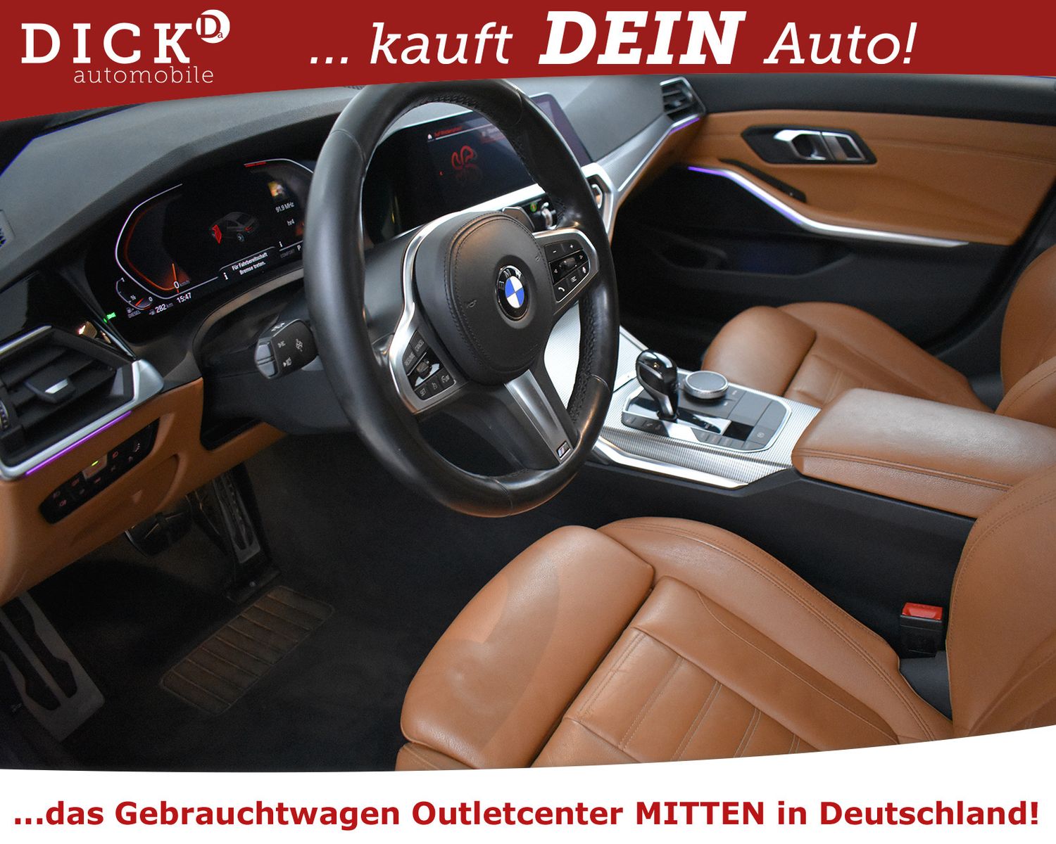 BMW 330d Sport Aut M PAKET+PANOR+PROF+VIRTU+LED+SHZ+ - Image 10