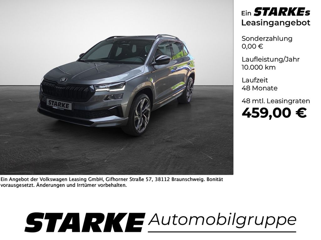 Karoq 2.0 TDI DSG Sportline  AHK Navi LED Kamera
