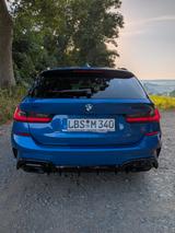 BMW M340d x-drive in Portimao blau - gebrauchte BMW M340d aus dem Jahr 2020