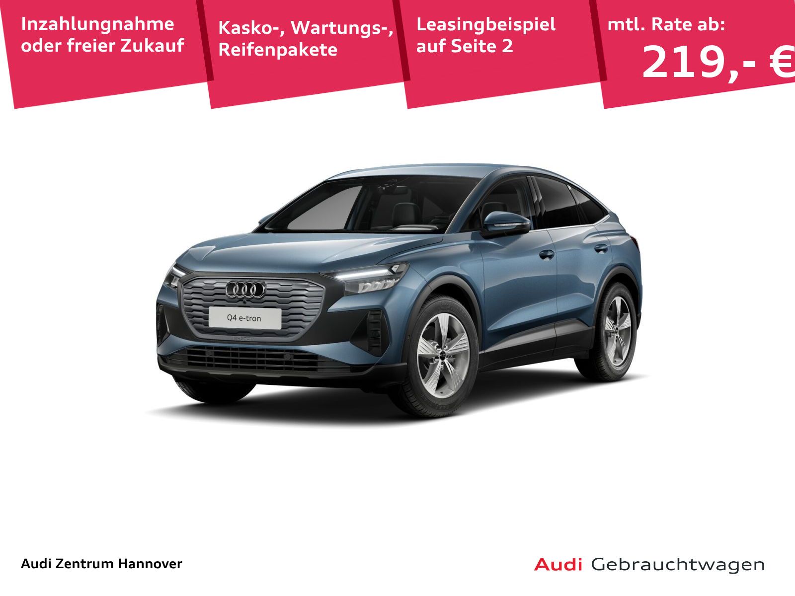 Audi Q4 Sportback e-tron KAMERA virtual