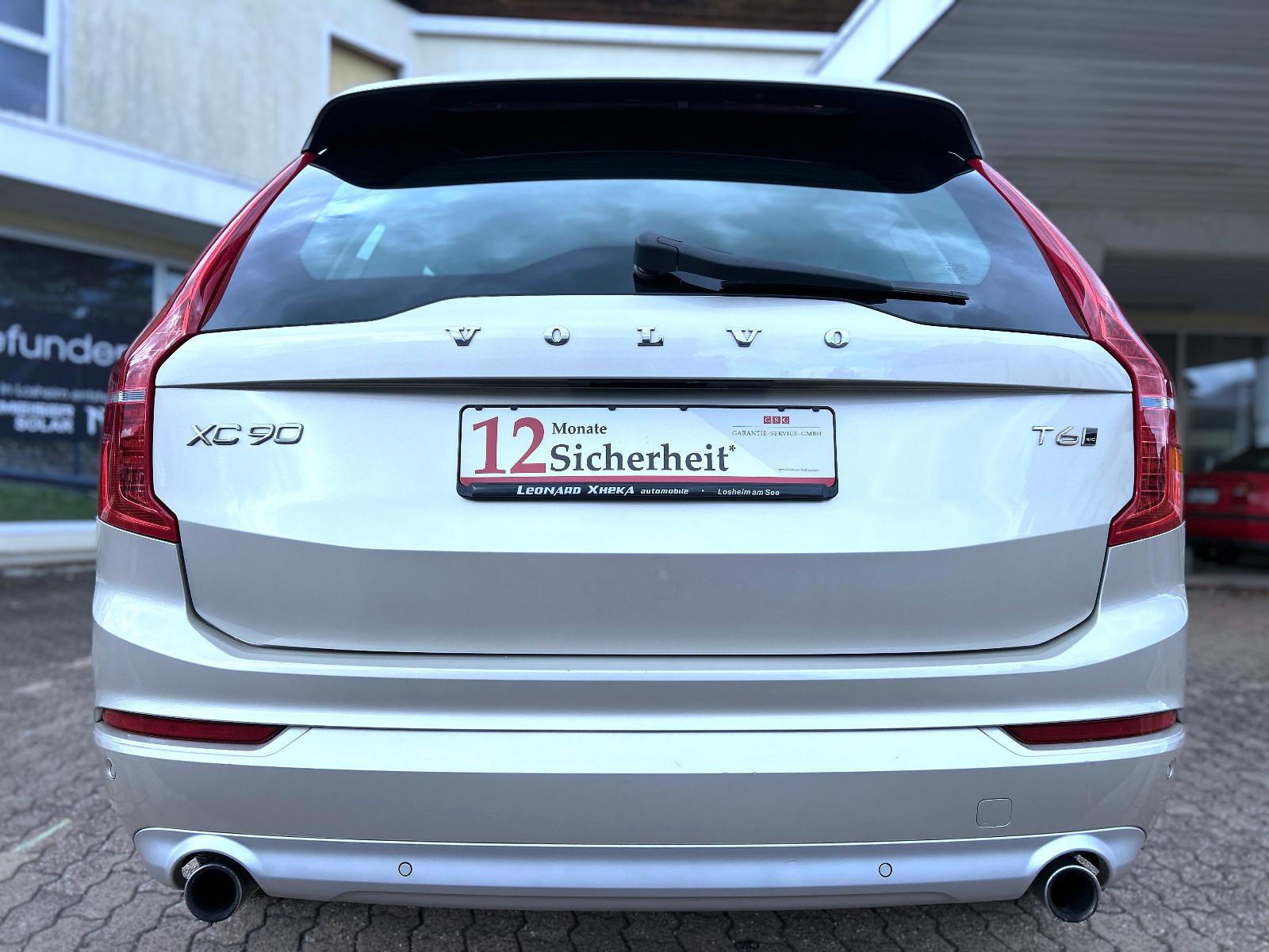 Volvo XC90 T6. 2,0 Ltr. Aut AWD Navi LED Leder Tüv NEU