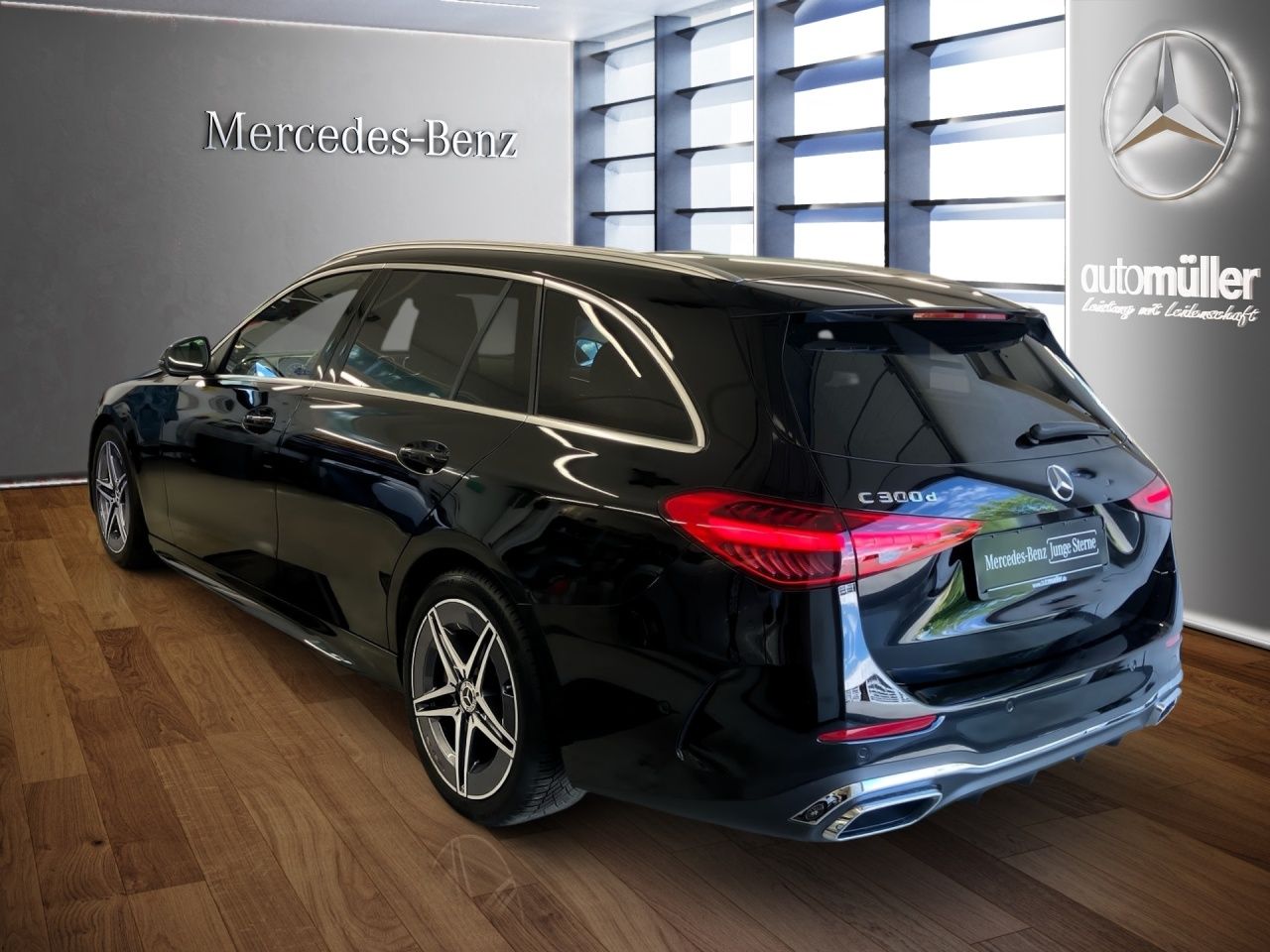 Fahrzeugabbildung Mercedes-Benz C 300 d T AMG+AHK+DISTRON+KAMERA+LED+AMBIENTE+