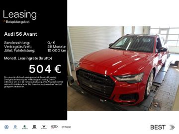 Audi Leasingangebot: Audi S6 Avant Air, Pano, HUD, Assist, B&O, Matrix