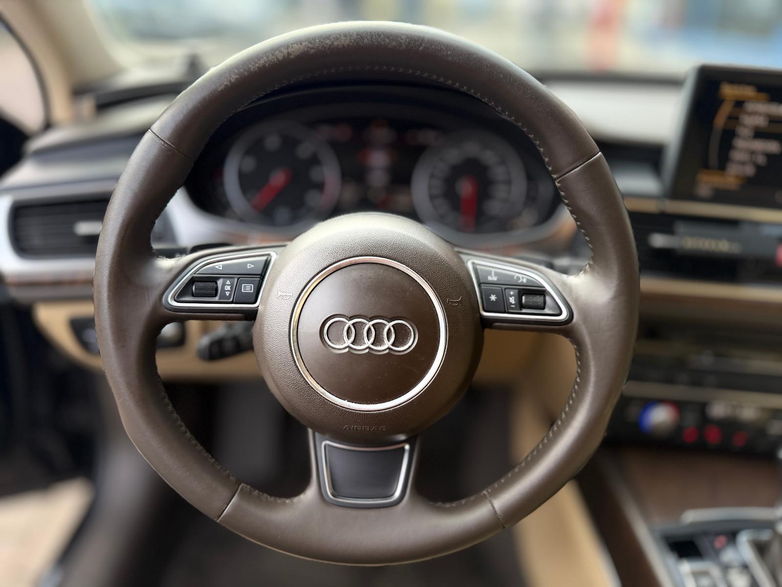 Audi A6 3.0 BiTDI quattro | 310 ch | BVA | Cuir beige | Bang & Olufsen | Affichage tête haute | Vision nocturne | Kit RS6
