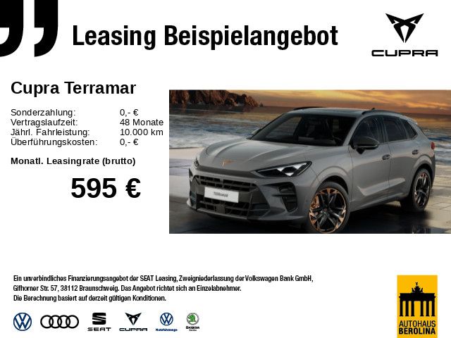 Cupra Terramar 2.0 TSI 4D VZ DSG *PANO*MATRIX*HuD*