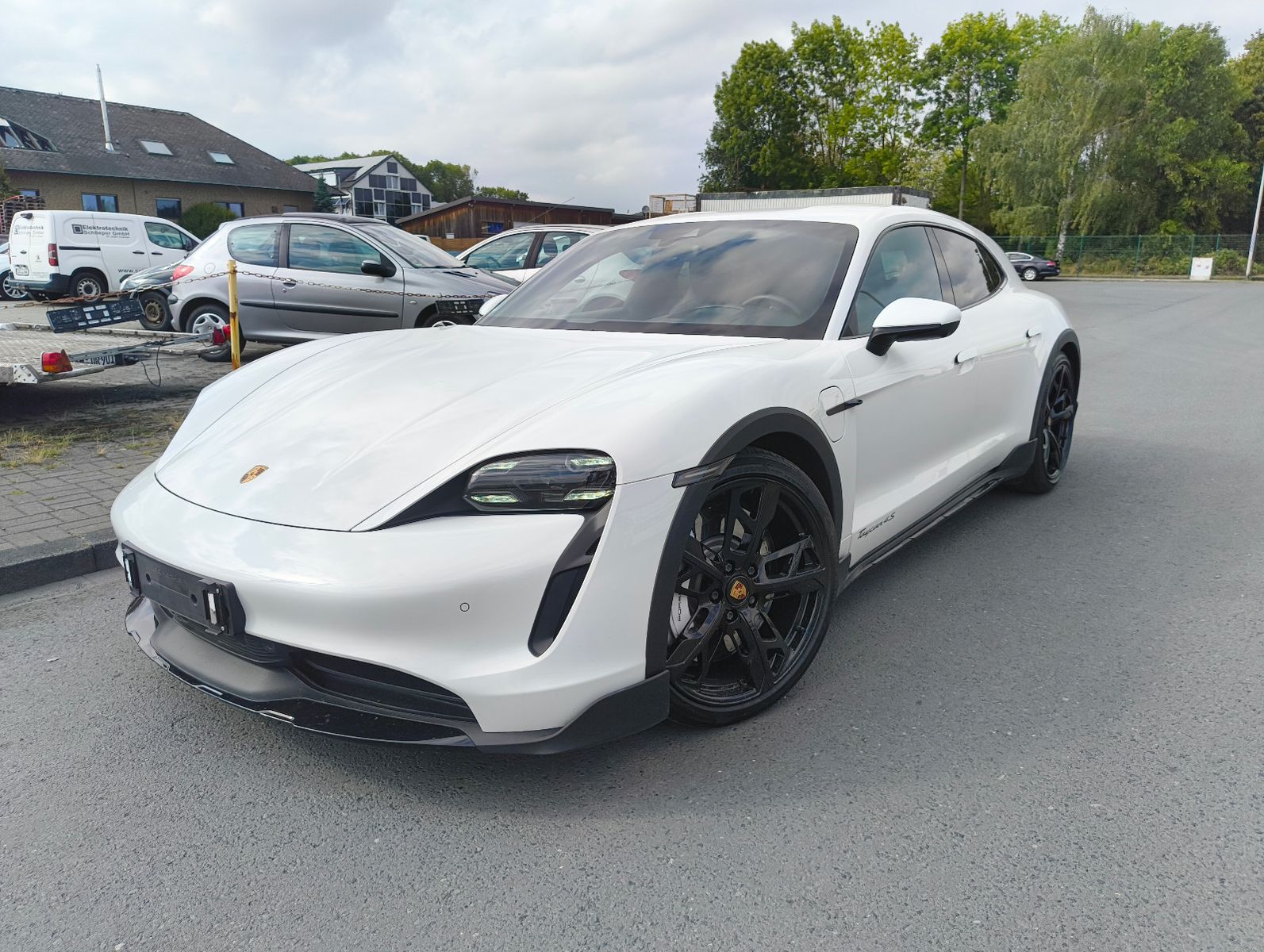 Porsche Taycan 4S Cross Turismo HeadUp, Beifahrerdisplay imagem 2