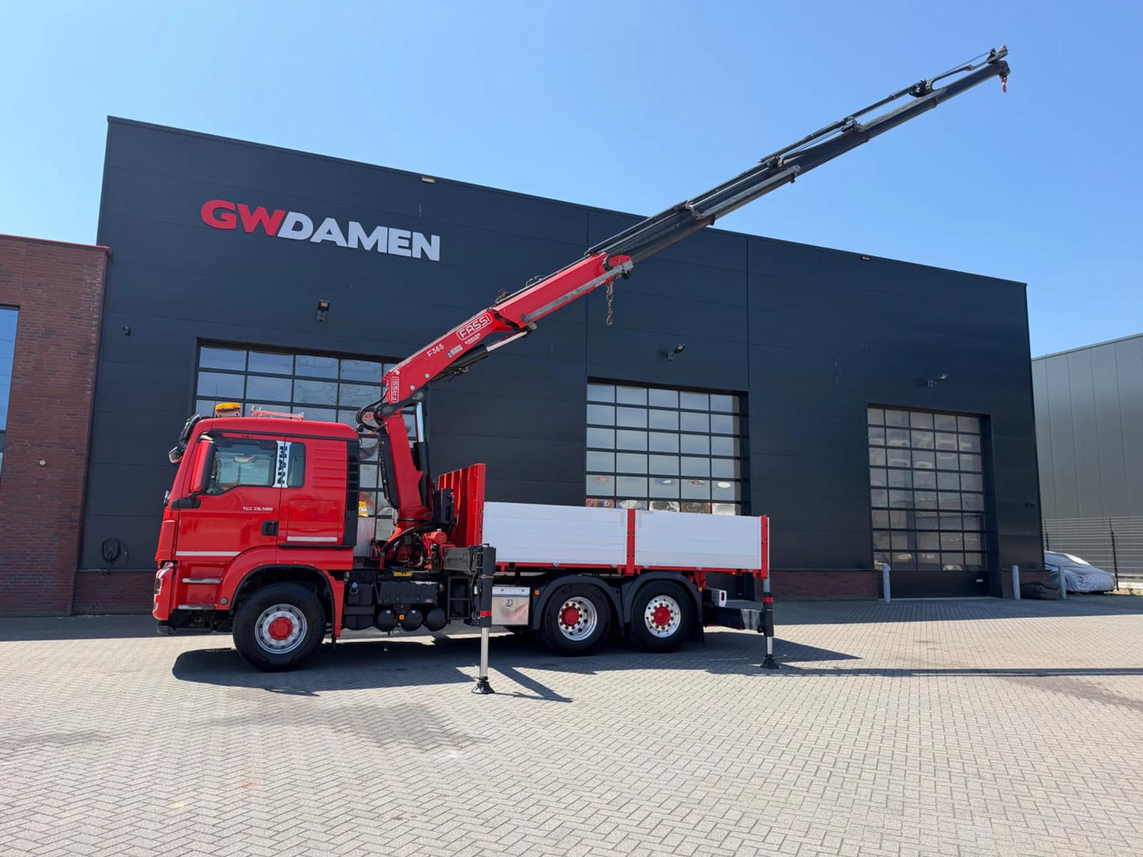 MAN TGS 28.500 6x4H-4 Trekker/bakwagen Fassi F365 Eu